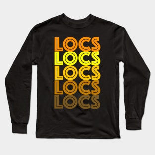 Locs Retro Style Long Sleeve T-Shirt